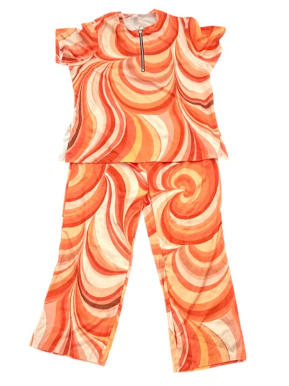 NWOT Psychedelic Hippie Two Piece Halloween Costume